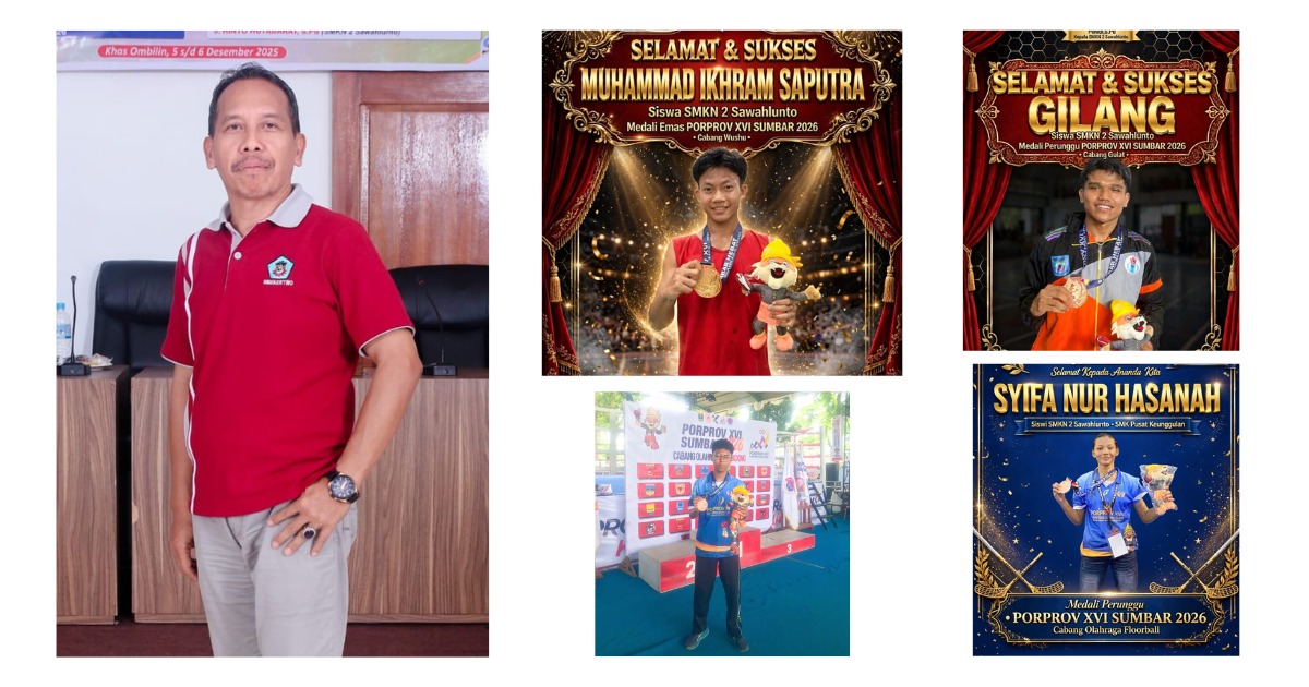 Ponidi S.Pd, Kepala SMKN 2 Sawahlunto